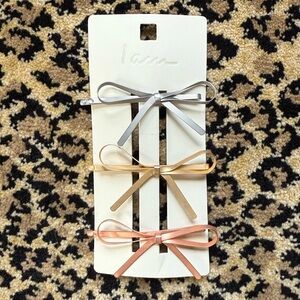 Hair Bobby pins - 3 bows